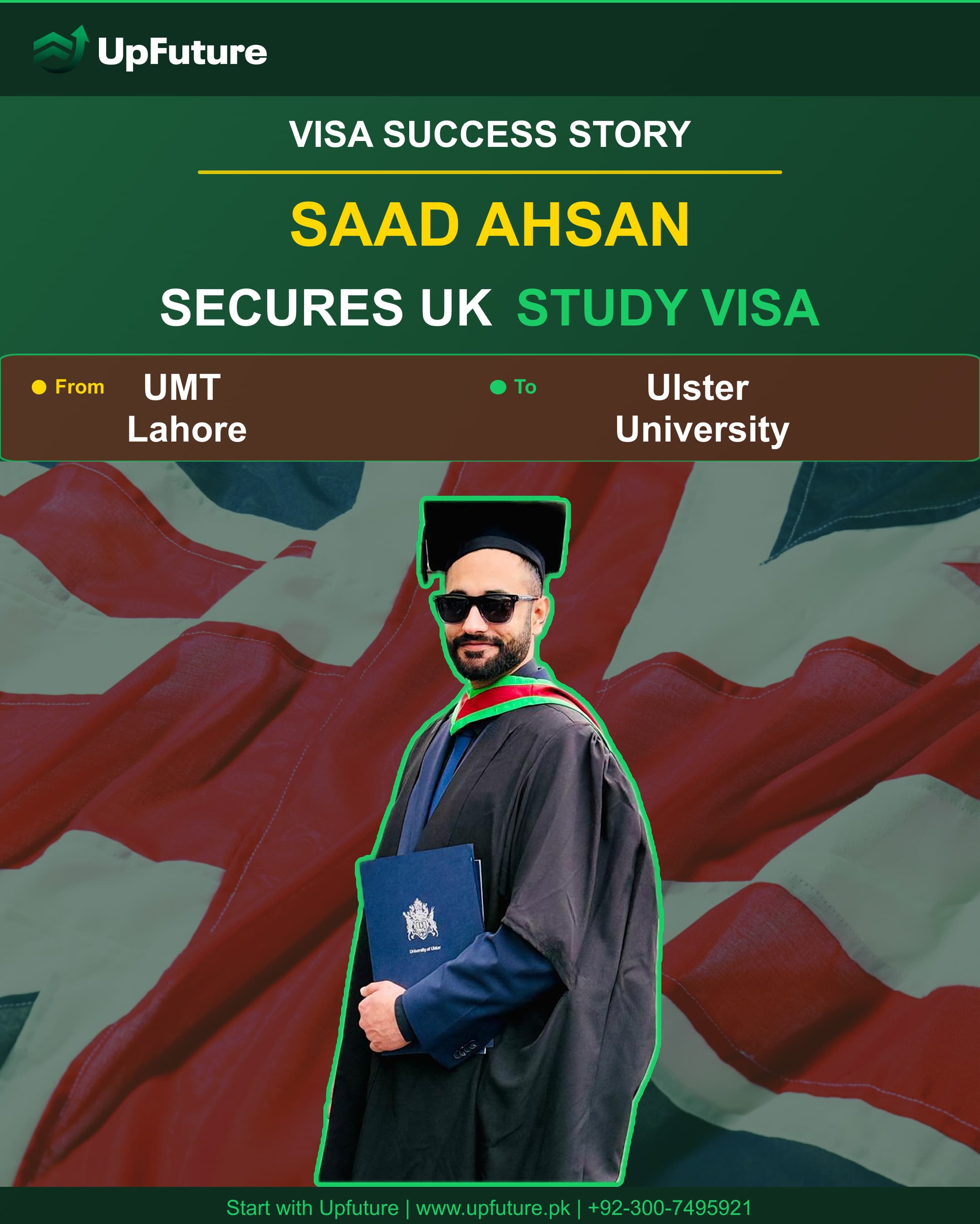 Saad Ahsan visa success story
